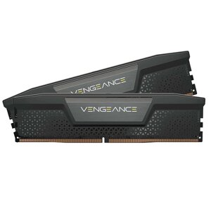 Corsair модуль памяти DIMM DDR5 32gb, 2x16GB, 5200mhz, venegance, black (CMK32GX5m2B5200C40)