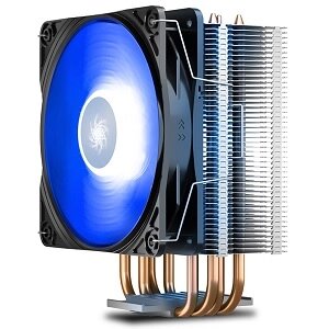 Deepcool кулер для процессора gammaxx 400 V2 blue, TDP 180W (DP-MCH4-GMX400V2-BL)