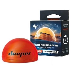 Deeper Цветная крышка для ночной рыбалки NIGHT COVER, orange (FLACC04)