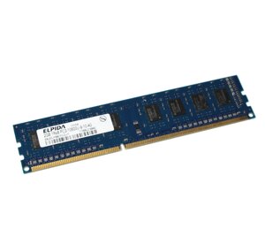 Elpida модуль памяти DIMM DDR3 2048mb, 1600mhz, EBJ20UF8bdw0-GN-F)