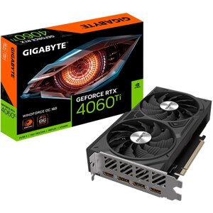 Gigabyte видеокарта geforce RTX 4060 ti windforce OC 16GB (GV-N406TWF2oc-16GD)