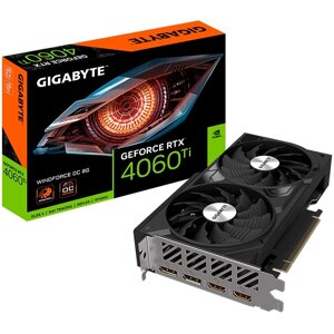 Gigabyte видеокарта geforce RTX 4060 ti windforce OC 8GB (GV-N406TWF2oc-8GD)