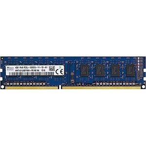 Hynix модуль памяти DIMM DDR3l 4096mb, 1600mhz, HMT451U6bfr8A-PB)