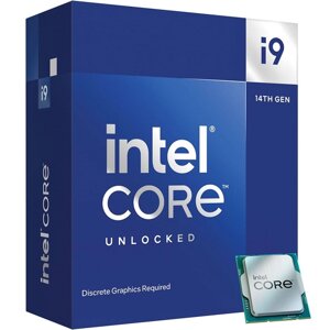 Intel Процессор Core i9-14900KF Raptor Lake BOX (BX8071514900KF)