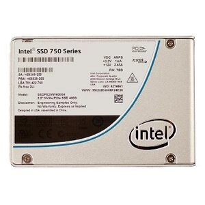 Intel жесткий диск SSD U. 2 800gb 750 (SSDPE2mw800G4x1)
