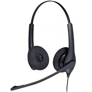 Jabra Гарнитура BIZ 1500 Duo QD, Black (1519-0154)