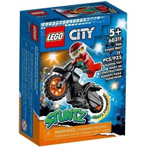 LEGO Конструктор City Stuntz 60311 Огненный трюковый мотоцикл