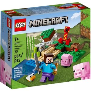 LEGO Конструктор Minecraft 21177 Засада Крипера