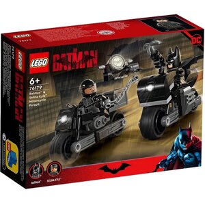 LEGO Конструктор Super Heroes 76179 Бэтмен и Селина Кайл: погоня на мотоцикле