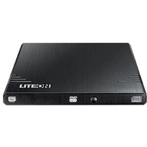 LiteOn Внешний оптический привод DVD+RW Lite-On USB2.0, Black (eBAU108)
