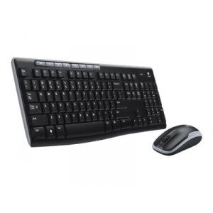 Logitech Клавиатура + Мышь Wireless Desktop MK270 Black (920-004518)