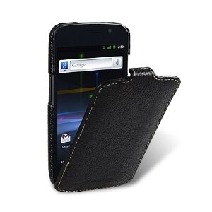 Melkco Чехол для Samsung i9250 Google Galaxy Nexus Leather Case Jacka Type (Black LC) (52921)