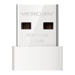 Mercusys Сетевой адаптер Wi-Fi N150 Nano (MW150US)