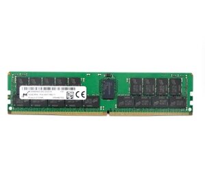 Micron серверная оперативная память DIMM DDR4 32gb, 2400mhz, ECC REG CL17, 1.2V (MTA36ASF4g72PZ-2G3a1IG)