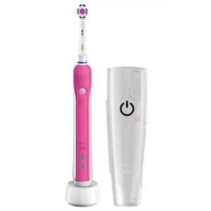 Oral-B Электрическая зубная щетка PRO 750, белый/розовый (D16.513. UX)