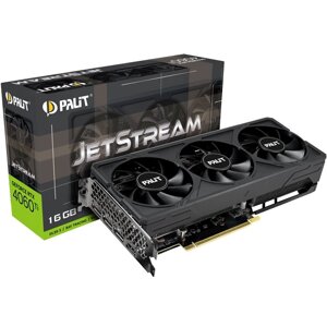 Palit Видеокарта GeForce RTX 4060 Ti JetStream 16GB (NE6406T019T1-1061J)
