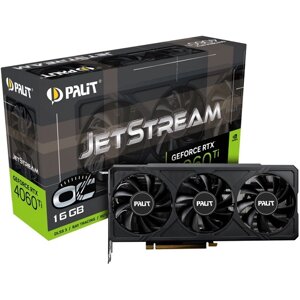 Palit видеокарта geforce RTX 4060 ti jetstream OC 16GB (NE6406TU19T1-1061J)