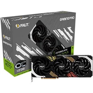 Palit видеокарта geforce RTX 4070 ti 12gb gamingpro OC (NED407TT19K9-1043A)