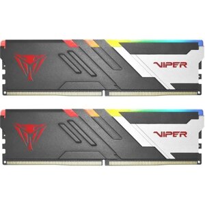 Patriot memory модуль памяти DIMM DDR5 64gb5600mhz, viper venom RGB (PVVR564G560C40K)