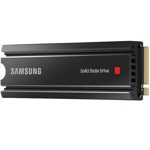 Samsung жесткий диск SSD M. 2 1tb 980 PRO heatsink (MZ-V8p1T0cw)