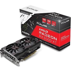 Sapphire видеокарта radeon RX 6500 XT PULSE 4GB (11314-01-20G)