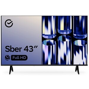 SBER телевизор 43" full HD, черный (SDX-43F2120B)
