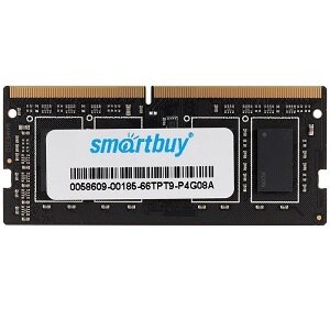 Smartbuy модуль памяти nbook SO-DDR4 8gb, 2400mhz, SBDR4-SOD8gb512X16-2400S)