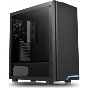 Thermaltake Корпус Midi-Tower H100 TG Black (CA-1L4-00M1WN-02)