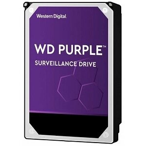 Western digital жесткий диск HDD 12tb SATA-III, 256mb, 7200rpm, purple pro (WD121PURP)