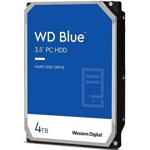 Western digital жесткий диск HDD 4.0tb SATA-III, 256mb, 5400rpm, BLUE (WD40EZAZ)