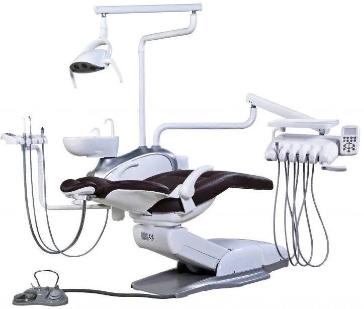 AJAX AJ16 нижняя подача стоматологическая установка (Китай) от компании АВАНТИ Медицинская мебель и оборудование - фото 1
