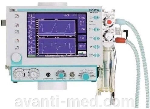 Аппарат для искусственной вентиляции легких Stephan Christina от компании АВАНТИ Медицинская мебель и оборудование - фото 1