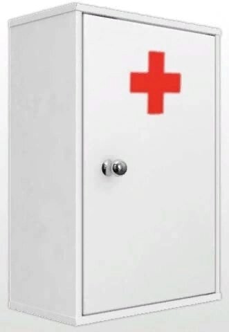 Аптечный шкаф с ручкой от компании АВАНТИ Медицинская мебель и оборудование - фото 1