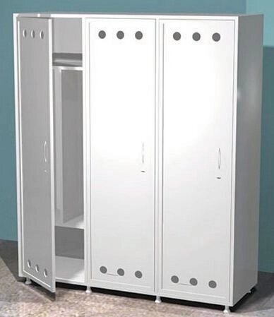 AR-XA23 шкаф гардеробный АРКОДОР от компании АВАНТИ Медицинская мебель и оборудование - фото 1