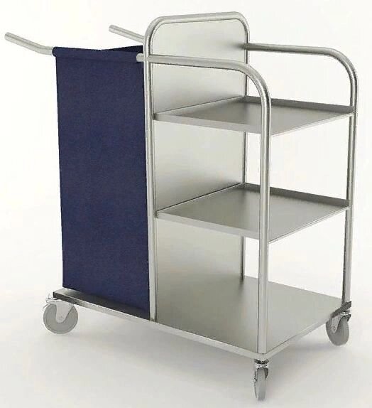 AT-B33V — Столик для транспортировки белья с мешком от компании АВАНТИ Медицинская мебель и оборудование - фото 1