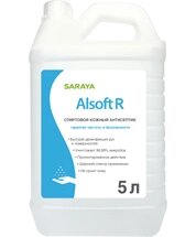 Дезинфицирующее средство для рук (кожный антисептик) Alsoft R (5л) от компании АВАНТИ Медицинская мебель и оборудование - фото 1