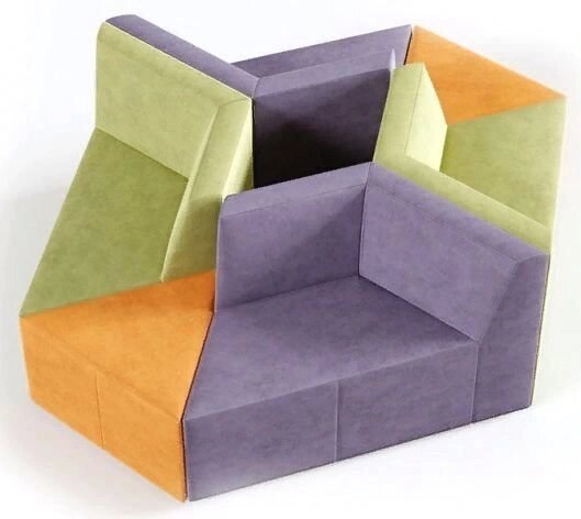 Диваны серии Origami от компании АВАНТИ Медицинская мебель и оборудование - фото 1