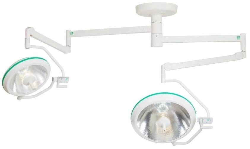 Хирургический потолочный двухблочный светильник Аксима 720/520 от компании АВАНТИ Медицинская мебель и оборудование - фото 1