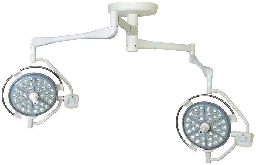 Хирургический потолочный двухблочный светильник Паналед 120/120 от компании АВАНТИ Медицинская мебель и оборудование - фото 1