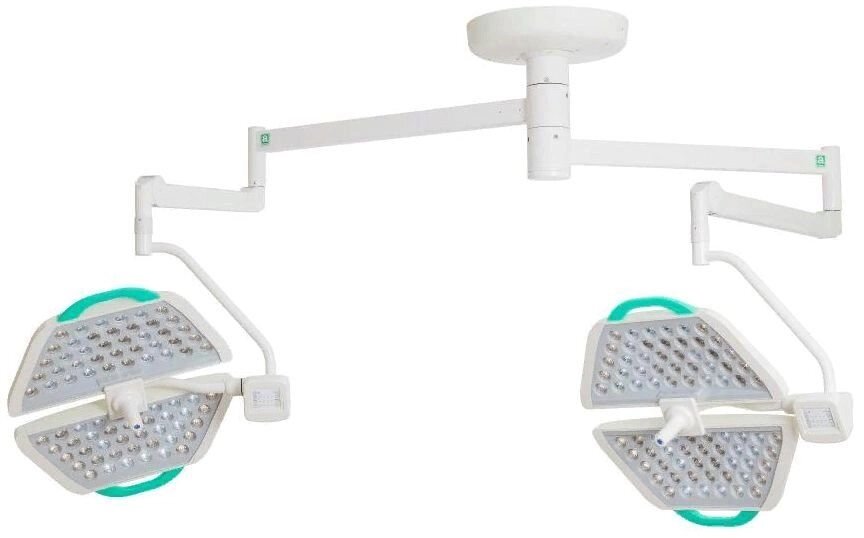 Хирургический потолочный двухблочный светильник Паналед 140/140 от компании АВАНТИ Медицинская мебель и оборудование - фото 1