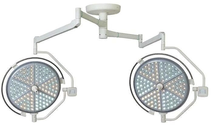 Хирургический потолочный двухблочный светильник Паналед 160/160 от компании АВАНТИ Медицинская мебель и оборудование - фото 1