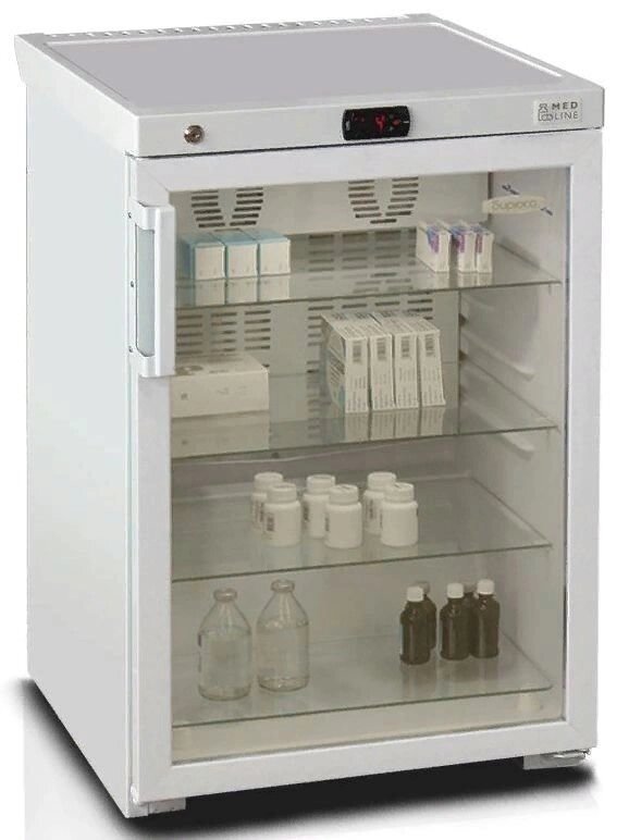 Холодильник фармацевтический Бирюса 150S-G от компании АВАНТИ Медицинская мебель и оборудование - фото 1