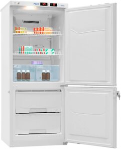 Холодильник комбинированный лабораторный ХЛ-250 "ПОЗИС"170/80 л) с металлическими дверями