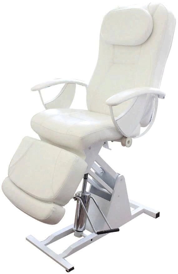Косметологическое кресло "Ирина" гидравлика (высота 630 - 850мм) от компании АВАНТИ Медицинская мебель и оборудование - фото 1