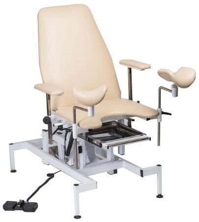 Кресло гинекологическое КСГ-02э-2 электропривод от компании АВАНТИ Медицинская мебель и оборудование - фото 1