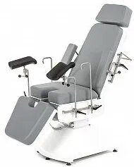 Кресло гинекологическое МЕТ-RK 120 NEW (серое) от компании АВАНТИ Медицинская мебель и оборудование - фото 1