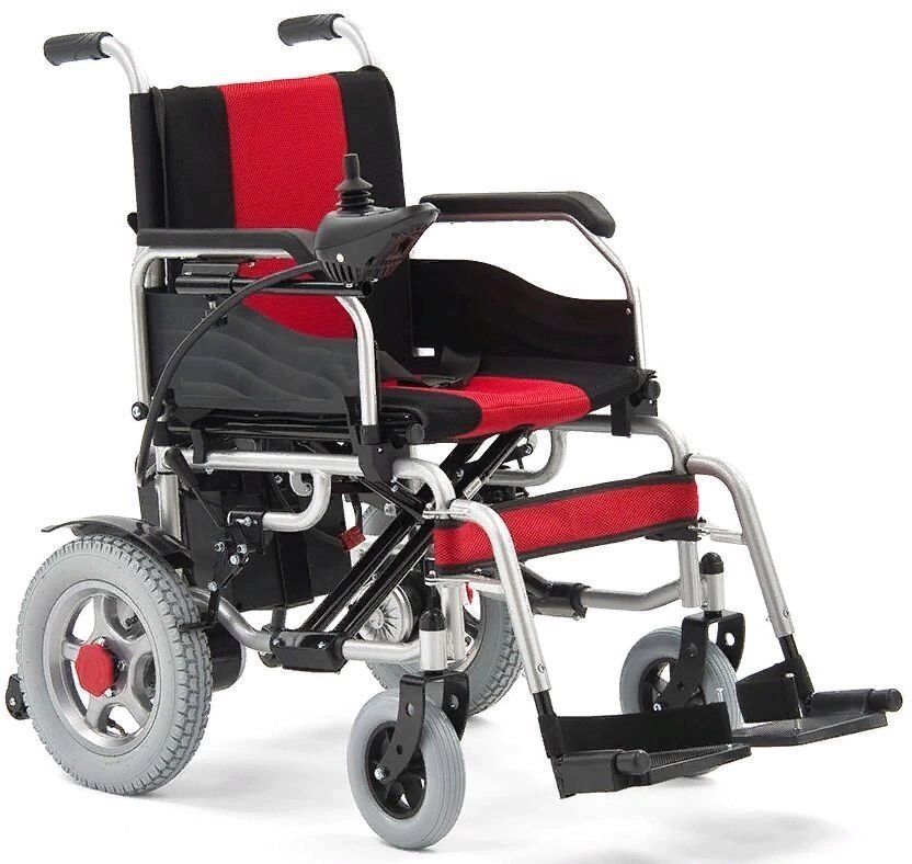 Кресло-коляска Армед FS101A с электроприводом от компании АВАНТИ Медицинская мебель и оборудование - фото 1