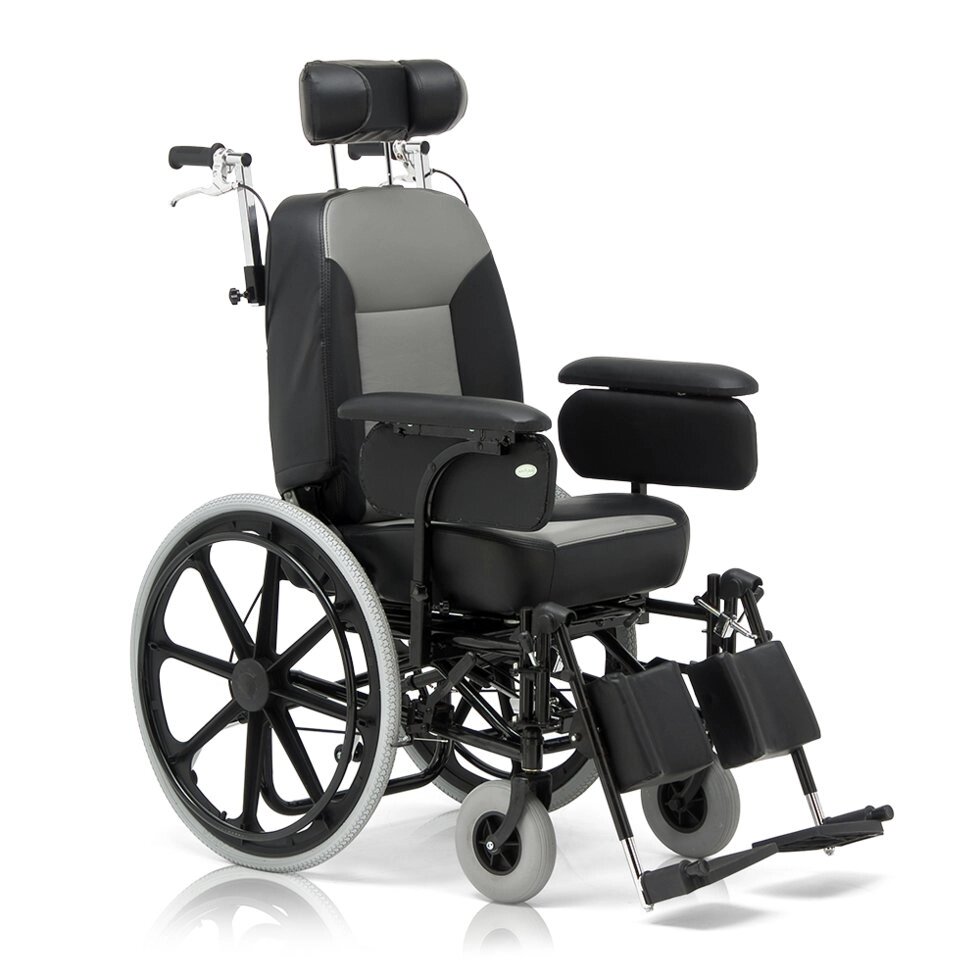Кресло-коляска для инвалидов Армед FS204BJQ от компании АВАНТИ Медицинская мебель и оборудование - фото 1