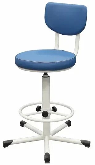 Кресло на винтовой опоре КР02(Т)( КР02(Т)/К - на колесиках) от компании АВАНТИ Медицинская мебель и оборудование - фото 1