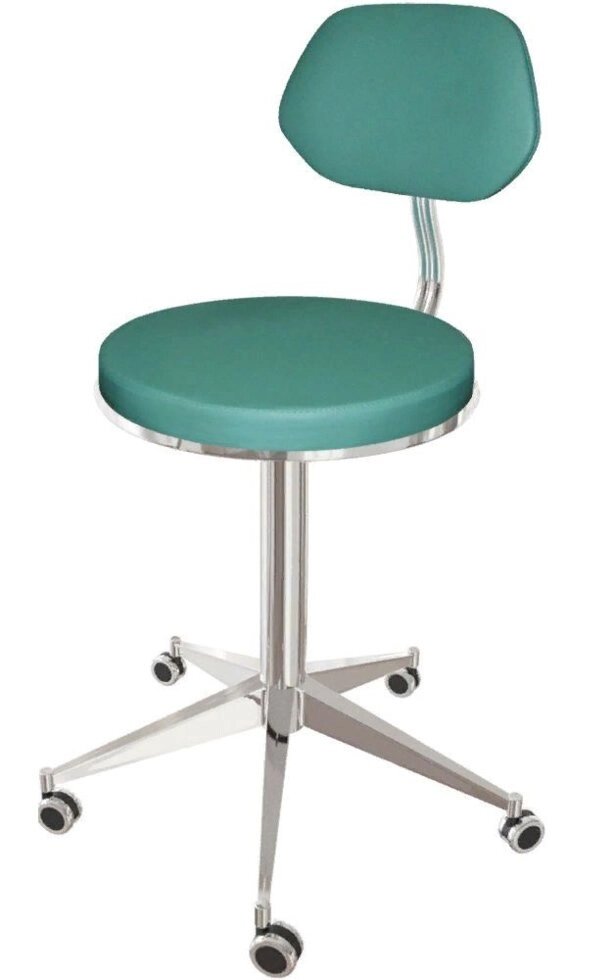 Кресло на винтовой опоре М106-01  с подлокотниками или без подлокотников от компании АВАНТИ Медицинская мебель и оборудование - фото 1
